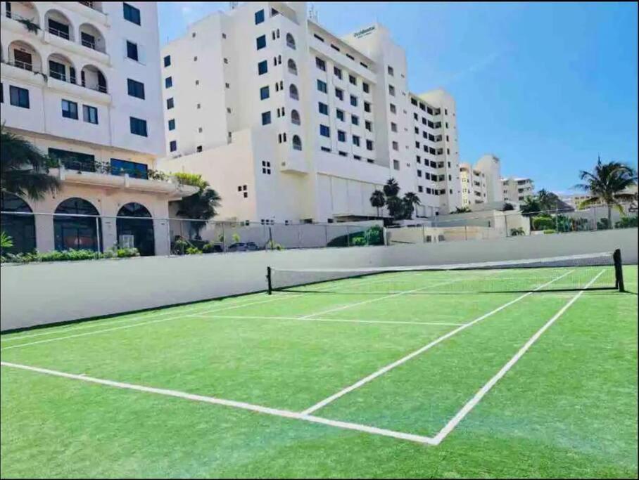 Amazing Beachfront Apartment Cancún Exteriér fotografie