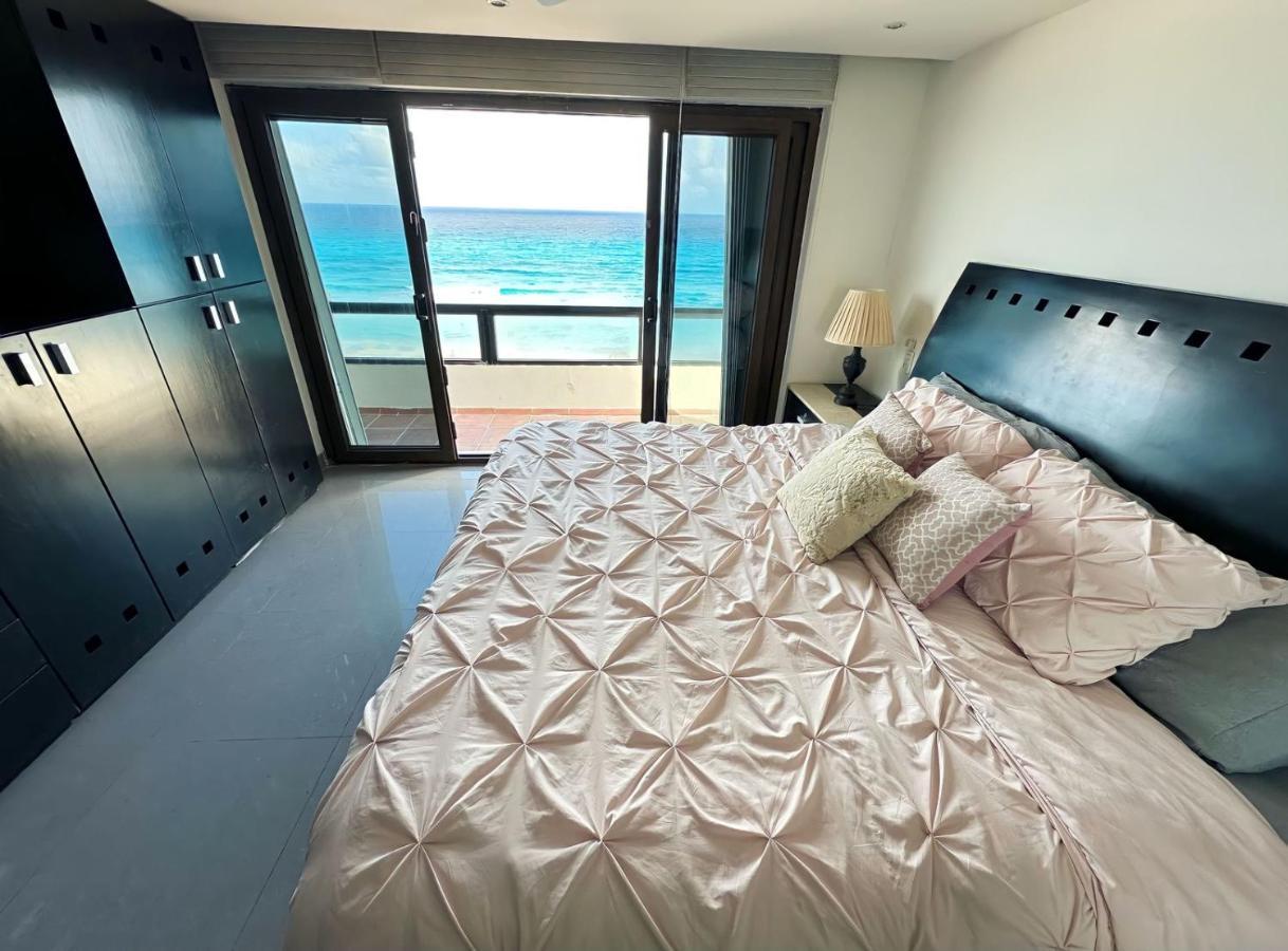 Amazing Beachfront Apartment Cancún Exteriér fotografie