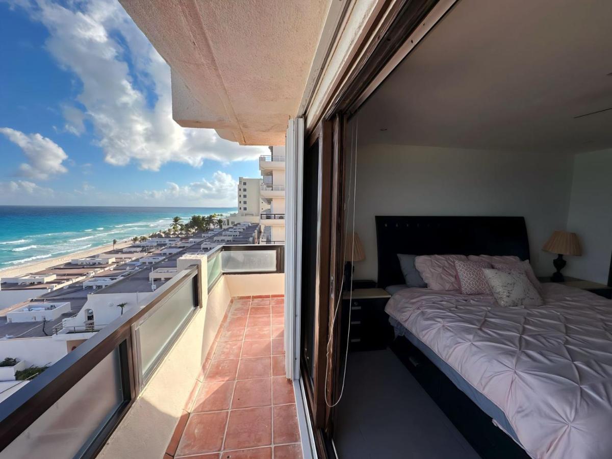 Amazing Beachfront Apartment Cancún Exteriér fotografie